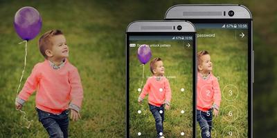 Baby Boy App Lock Theme Affiche