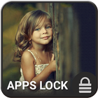 Baby Girl App Lock Theme ícone