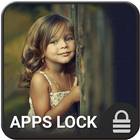 Baby Girl App Lock Theme icône