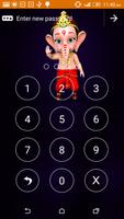 Bal Ganesh App Lock Theme captura de pantalla 2