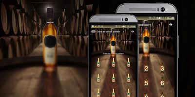 Beer Bottle App Lock Theme Affiche