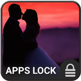 Couple App Lock Theme-icoon