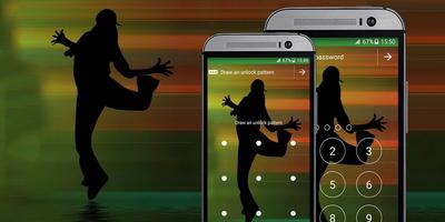 Dance App Lock Theme Affiche
