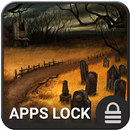 Dark Cemetery App Lock Theme APK