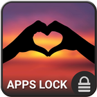 Heart Broken App Lock Theme icône