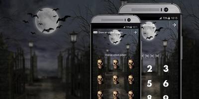 Horror Face App Lock Theme poster