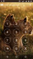 Lion App Lock Theme imagem de tela 2