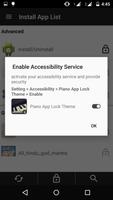 Piano App Lock Theme screenshot 3