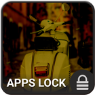 Scooter App Lock Theme icône