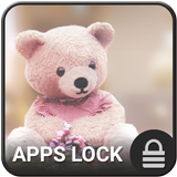 Teddy Cute App Lock Theme icon