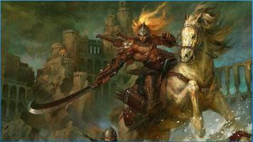 Fantasy Battle Wallpapers Affiche