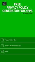 Privacy Policy App स्क्रीनशॉट 1