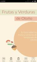Frutas y Verduras de Otoño पोस्टर
