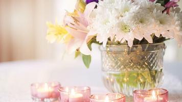 Flower Centerpieces Wallpaper الملصق