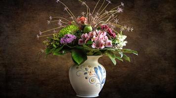 3 Schermata Flower Vase Wallpaper