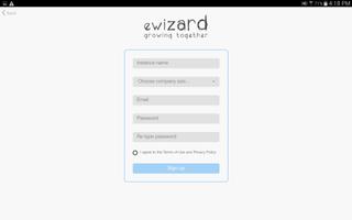 eWizard Mobile Affiche