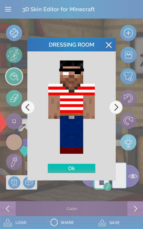 QB9's 3D Skin Editor for Minecraft APK Download - Free 