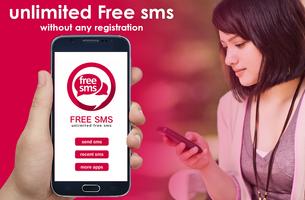 FREESMS - Unlimited Free SMS تصوير الشاشة 1