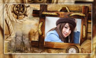 Vintage Photo Frames Poster