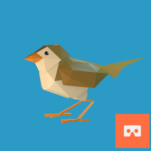 Cardboard bird simulator