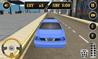 Modern Taxi Driving Simulator capture d'écran 1