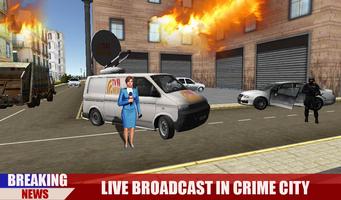 Crime City News Reporter 2016 تصوير الشاشة 2