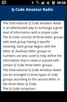 Q-Code Amateur Radio capture d'écran 3