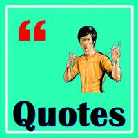 Quotes Bruce Lee Affiche