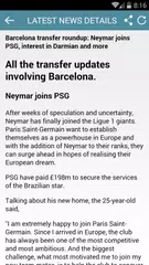 download Barcelona News, LiveScore, Transfer, Standings APK