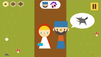 Little Red Riding Hood's Forest Adventures QDLearn स्क्रीनशॉट 2