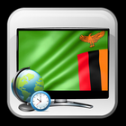 TV Zambia time show listing icône