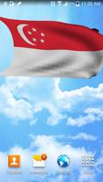 Singapore Flag Live Wallpaper Cartaz