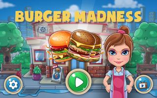 Burger Madness - Restaurant Games For Kids poster