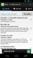 Bdict - Từ điển kinh tế captura de pantalla 1