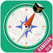 Qibla Compass icon Qibla Compass icon