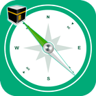 Qibla Direction Finder + Prayer Times and Alarm icon