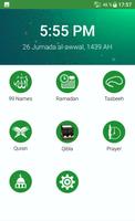 Muslim |qibla |salat |Koran |tasbeeh |Ramadan 2018 Plakat