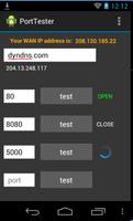 Port open tester スクリーンショット 1