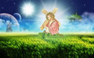 Jesus Wallpaper Affiche
