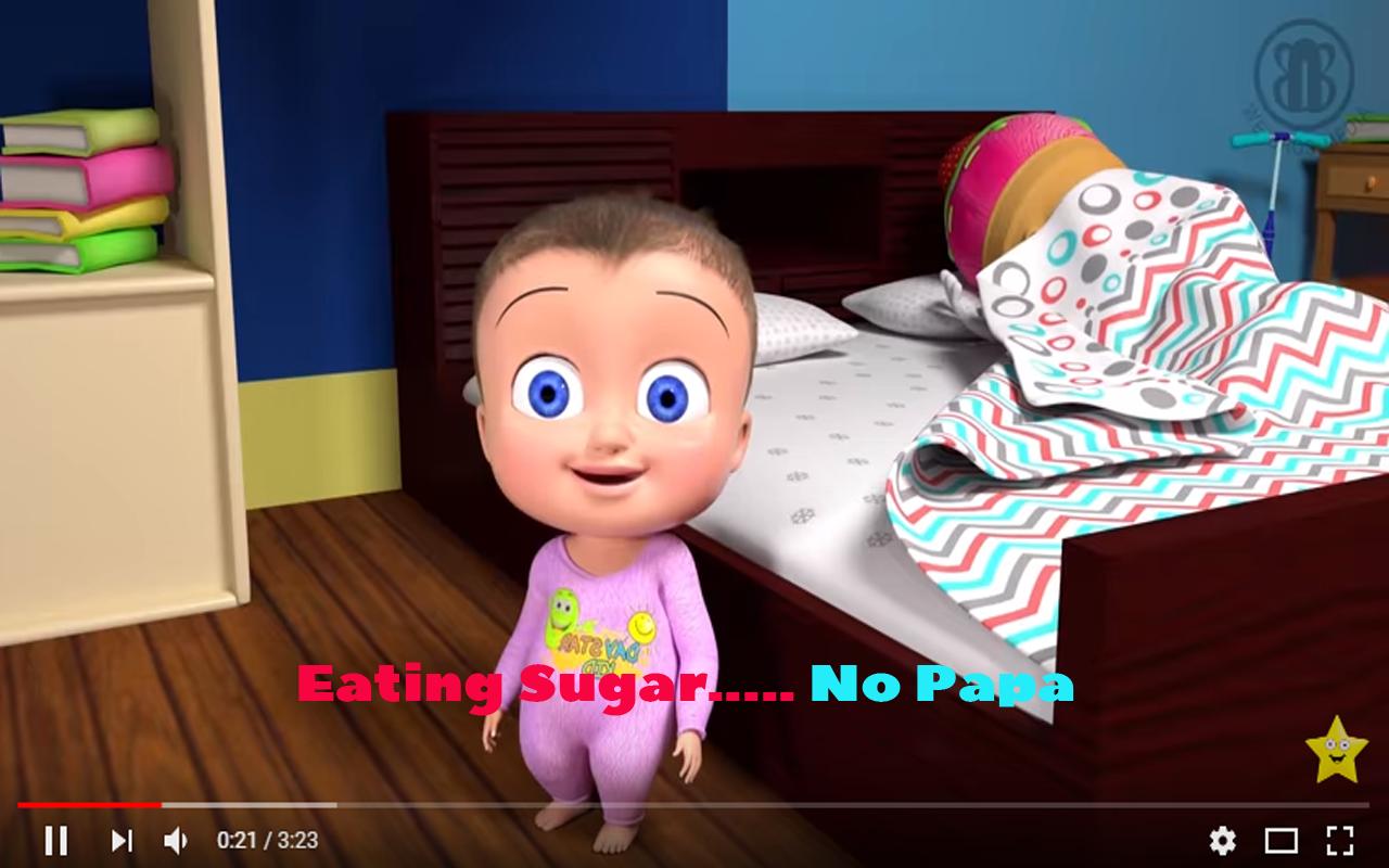 Johny-Johny Yes Papa - Nursery Video APK pour Android Télécharger