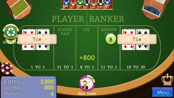 Classic Baccarat Poker capture d'écran 3