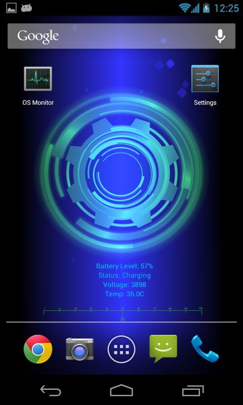 Battery Core Live Wallpaper(F) APK for Android Download