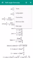 Math Formulas screenshot 2