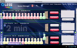 QLess Manager الملصق