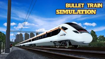 Bullet train simulation Poster