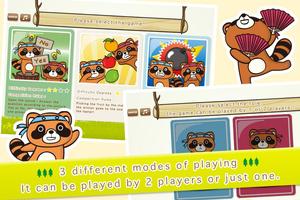 Raccoon Party - 2 player game capture d'écran 1