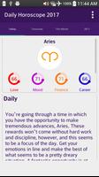 Daily horoscope 2017 capture d'écran 3