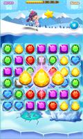 Jewel's Pop Ice Match-3 پوسٹر