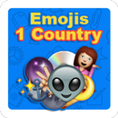 GUESS THE COUNTRIES FROM EMOJIS ! QUIZZ GAME APK