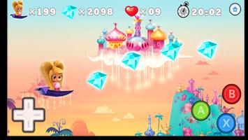 👸Shimmer Princess Flying World 2 capture d'écran 3